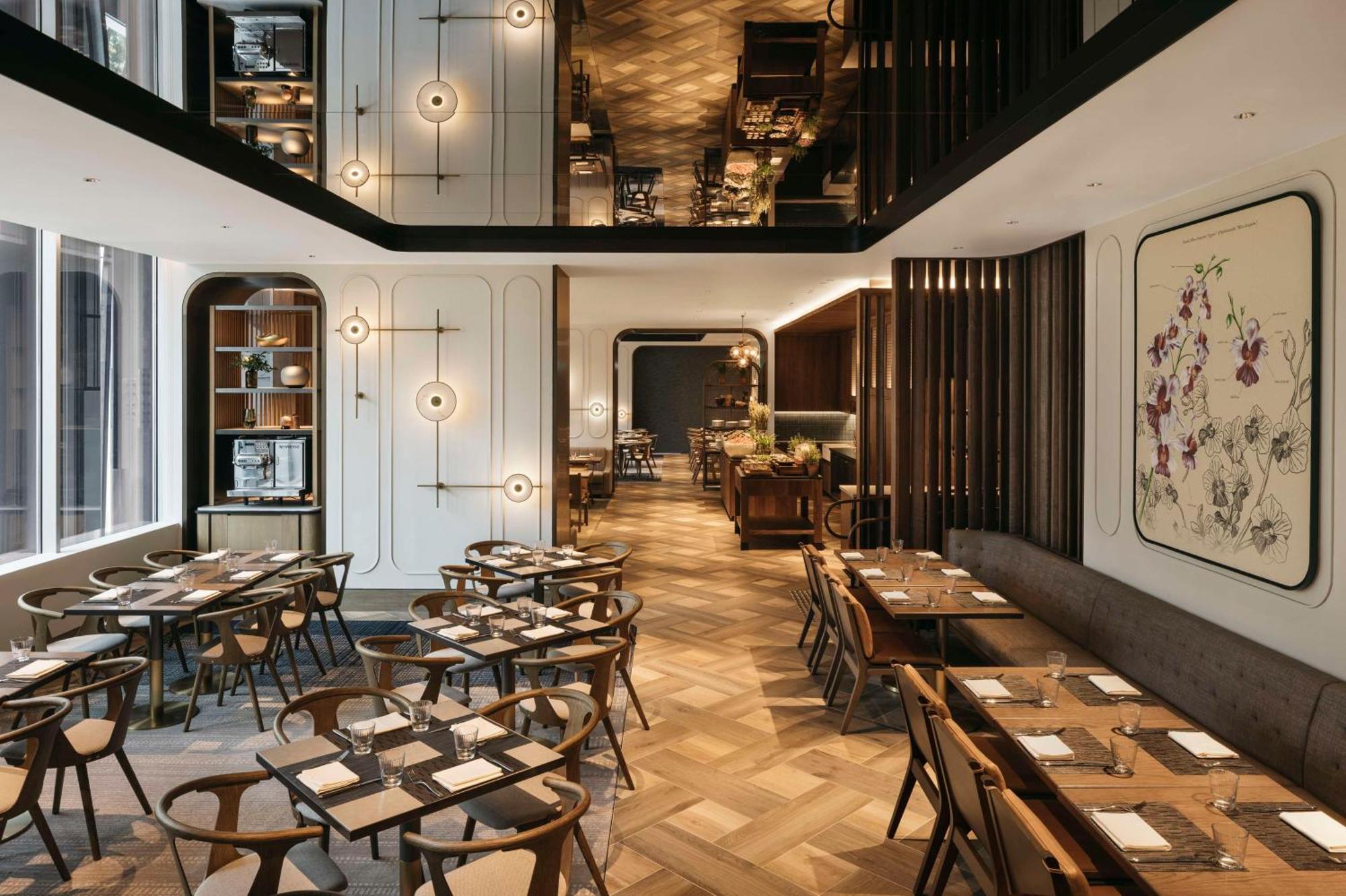 Hilton Singapore Orchard Eksteriør bilde The interior of the restaurant
