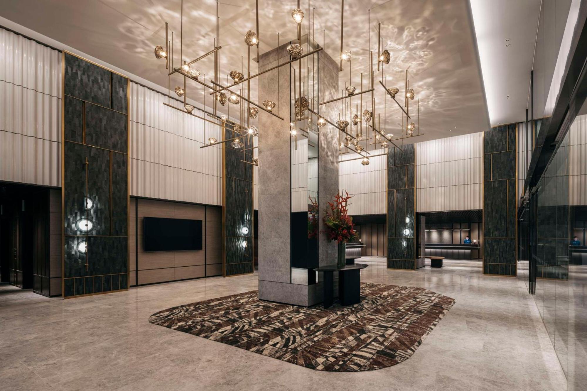 Hilton Singapore Orchard Eksteriør bilde The lobby of the hotel